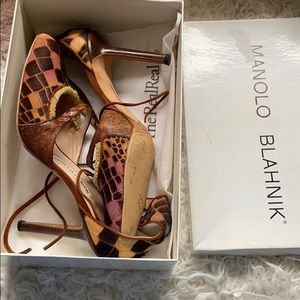 Manolo Blahnik Pony Hair Pumps